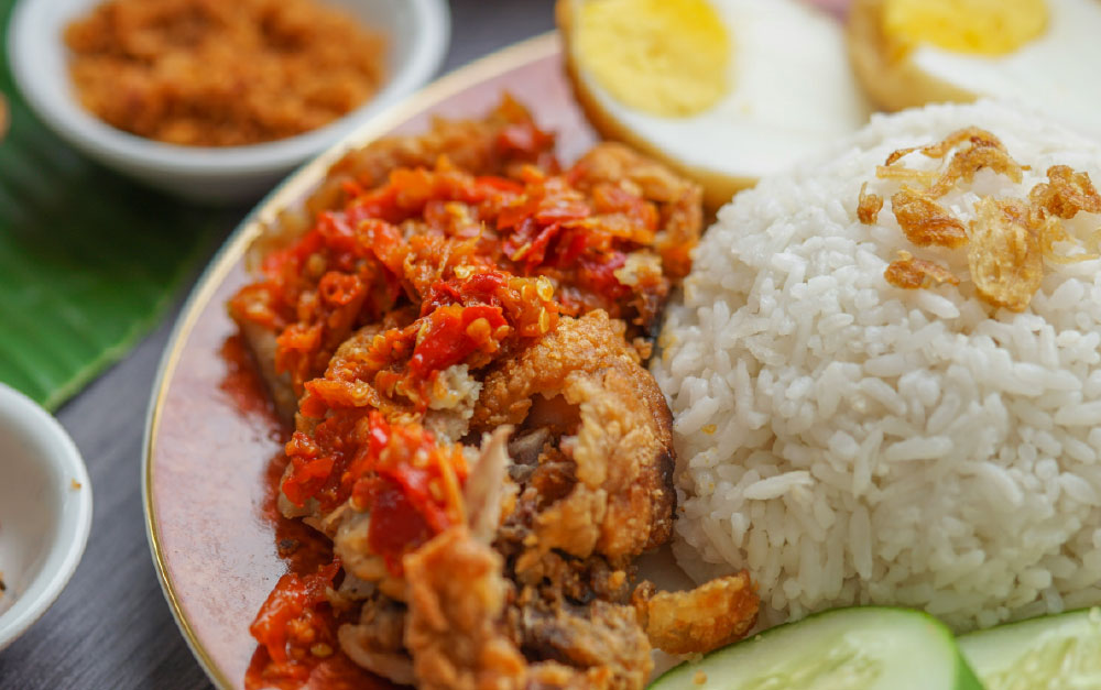 食べ物のバリエーションが豊富